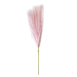 Ветка лисий хвост розовая 66 см