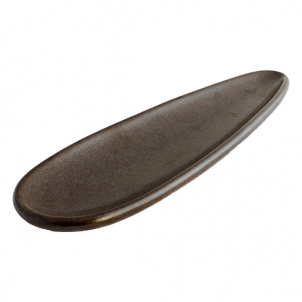 Platou oval REACTIVE BLACK 45 cm