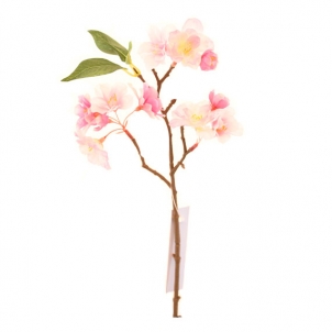 Вишневая ветвь розовая 30 см