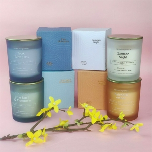 Lumânare parfumată LIFESTYLE 7x8 cm, Teak Mahogany