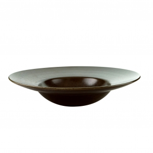 Тарелка для пасты REACTIVE BLACK 28,5x5,8 см