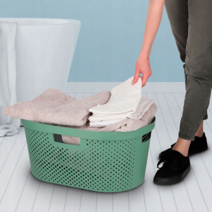 Корзина универсальная INFINITY RECYCLED 40 л, зеленая