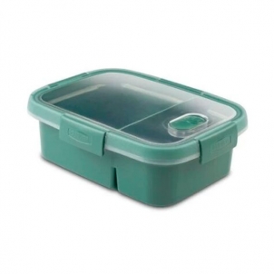Boxă cu tacâmuri SMART TO GO 0,6+0,3 L, verde