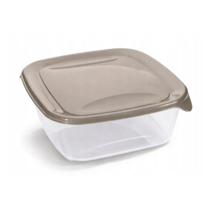 Контейнер квадратный с крышкой FRESH&GO 1,7 л