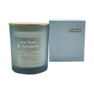 Lumânare parfumată LIFESTYLE 7x8 cm, Lime Basil&Mandarine