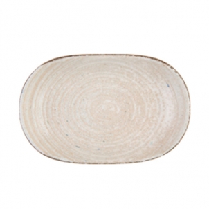  Platou oval MOCHA 33x21 cm