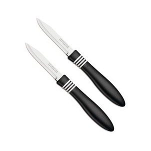 Набор ножей для овощей 2 шт. COR & COR чёрный