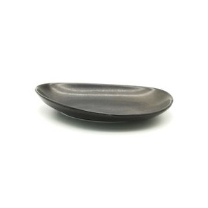 Platou oval REACTIVE BLACK 30 cm