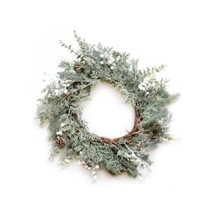 Coroniță fructe albe 65 cm