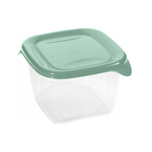 Контейнер квадратный с крышкой FRESH&GO 0,45 л