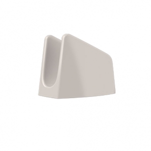 Suport șervețele WHITE Bevel 9 cm