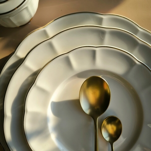 Farfurie RETRO RITZ GOLD 21 cm