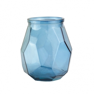 Vaza ORIGAMI 19 cm, gri albastru