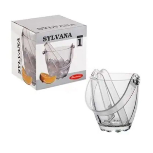 Găleată pentru gheață cu clește SYLVANA 830 ml