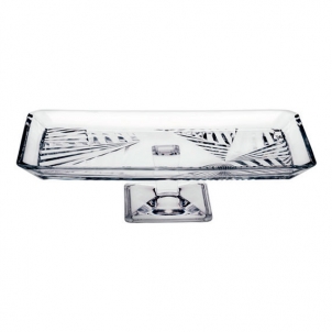 Блюдо на ножке MADLEN 28x17 см