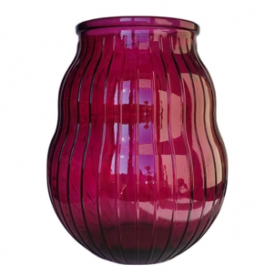 Vază HURRICANE ALBANIA 35,5 cm, fuchsia