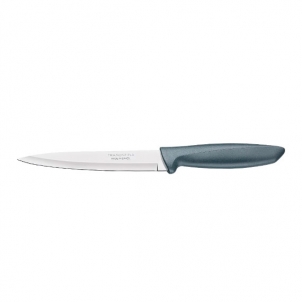 Нож кухонный PLENUS 15 cм блистер серый