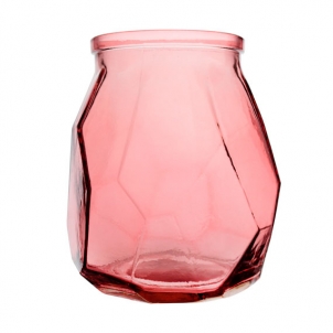 Vaza ORIGAMI 19 cm roz