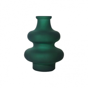 Vază AURA 16 cm, verde mat