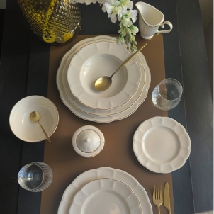 Farfurie adâncă RETRO RITZ GOLD 23 cm