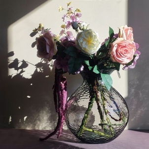 Vază PARADISE 33 cm, gri