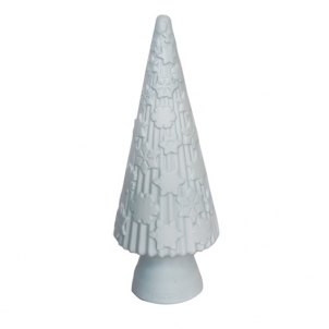 BRAD de sticla 34 cm, mat alb