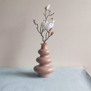 Vază AURA 22 cm, bej