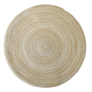 Suport pentru farfurie SPIRAL 38 cm, bej