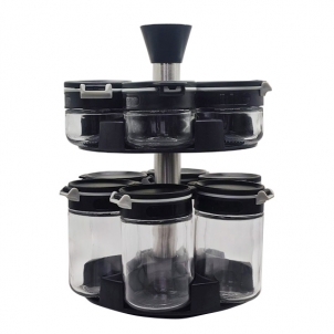 Set recipiente pentru condimente DUAL LID 6x85 ml + 6x200 ml