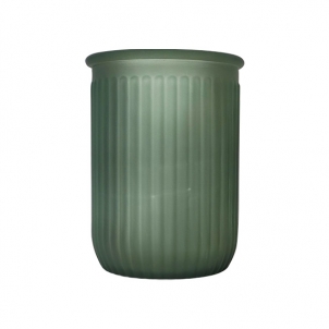 Vază DAROCA 20 cm, mat verde gri