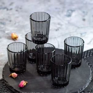 Set pahare MYSTERIA GRAPHIT 50 ml, 6 bucăți