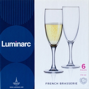 Набор бокалов для шампанского FRENCH BRASSERIE 170 мл 6 штук