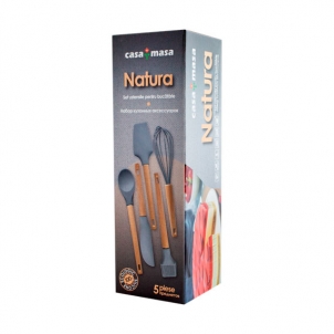 Комплект силиконовых кухонных аксессуаров NATURA 5 предметов