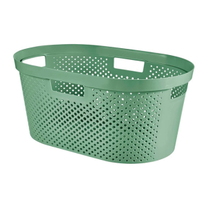 Корзина универсальная INFINITY RECYCLED 40 л, зеленая