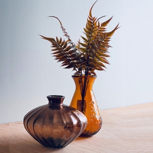 Ваза FLORAL 20 см, желтая 