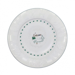 Farfurie KNIT EVERGREEN 26,4 cm