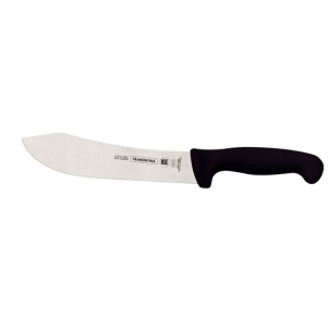 Cuțit pentru tranșare cărnii PROFESSIONAL 20 cm, negru