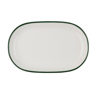 Блюдо овальное MODEST GREEN 28x18 см