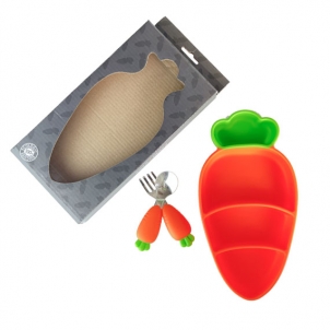 Set veselă pentru copii BABY CARROT 3 piese