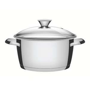 Кастрюля глубокая с крышкой ALLEGRA 24 см, 5,67 л