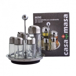 Set recipiente pe suport MINI 5 bucăți