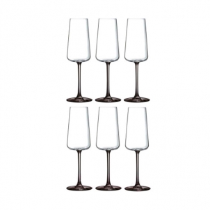 Набор бокалов для шампанского CONTRASTO 200 мл 6 штук