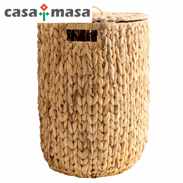 Корзина для белья плетёная ECO круглая 30x45 см